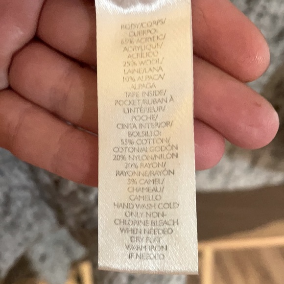 Loft grey open cardigan with pockets size XS/S - Picture 6 of 6